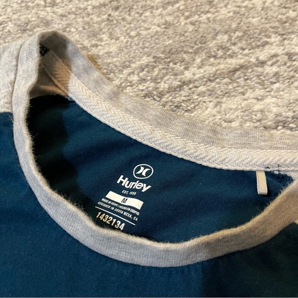 MEN’S HURLEY 3/4 LONG SLEEVE - Picture 2 of 3